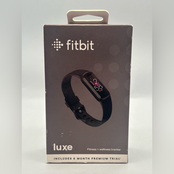 Fitbit Luxe Fitness Wellness Tracker (FB422BKBK) - Black